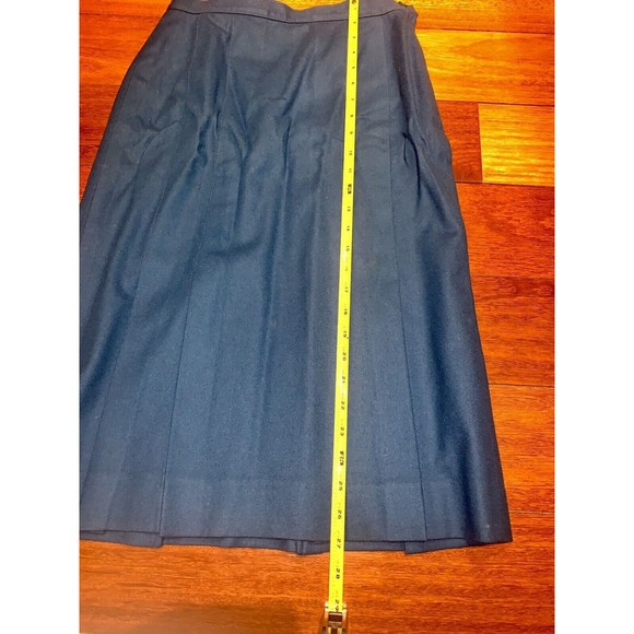 Vintage Pendleton Skirt Wool Pleated Women’s‎ Size 6* Blue Academia - Picture 6 of 7
